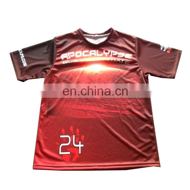 2016 hot new design sublimated t shirt OEM 3D cool printing