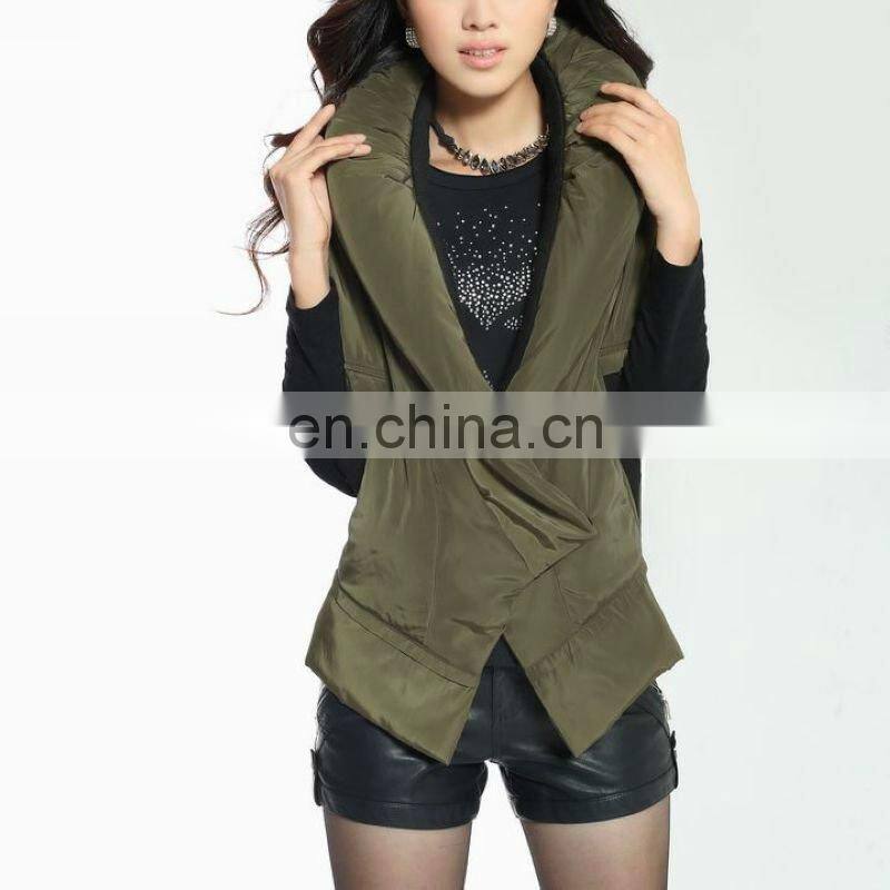 Good sell and simple elegant design ladies down vest
