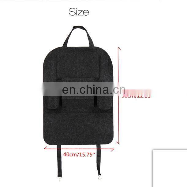 New Arrival Multi-Pocket Seat Back Storage Bag Car Back Seat Organizer