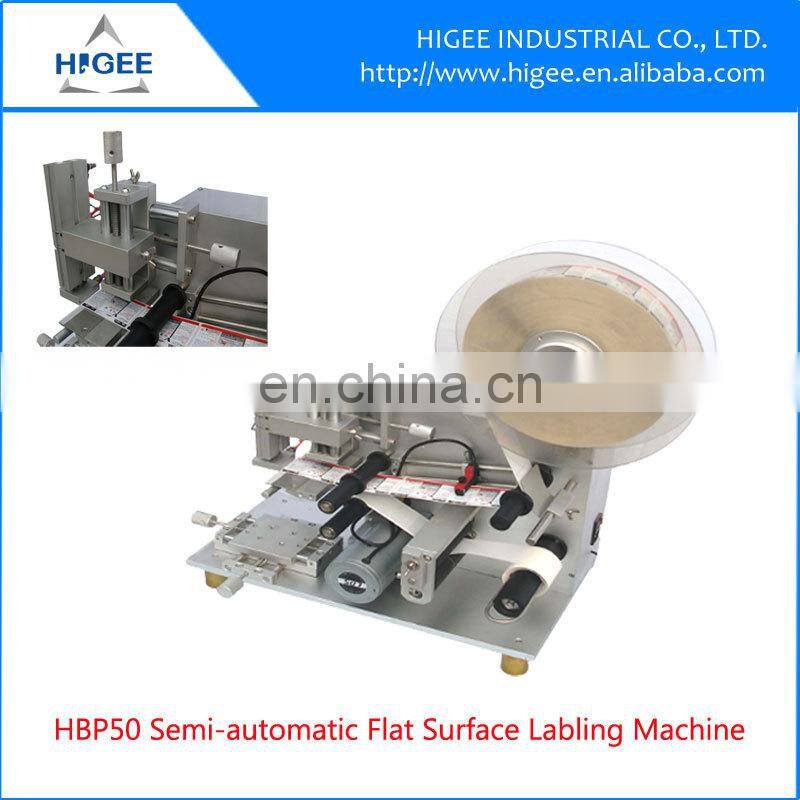 high quality fiat bottle semi automation label attaching machine direct factory price