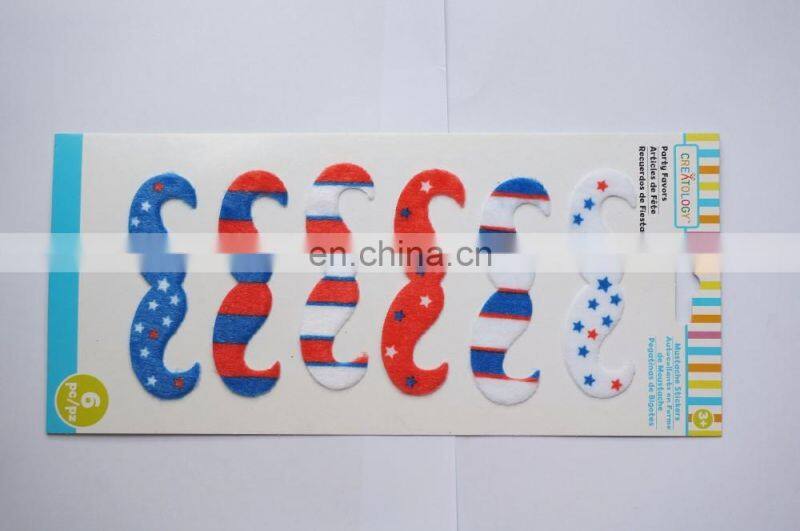 football fans mustaches,Flag Mustaches M-U399