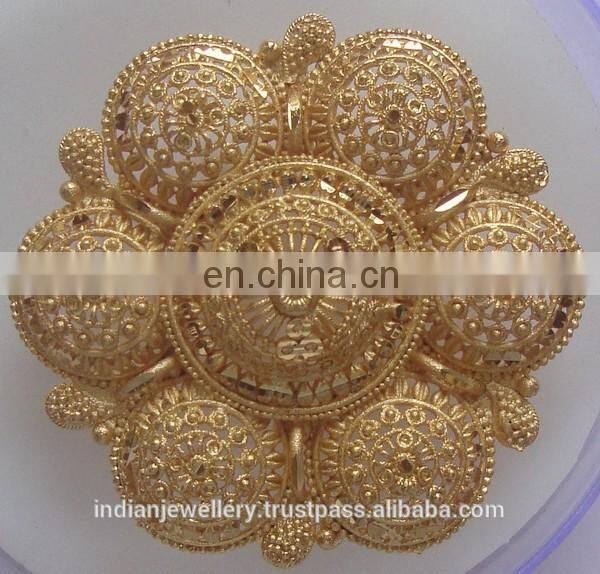Stylish gold plated Wedding finger rings exporter, gold plated bridal rings manufacturer