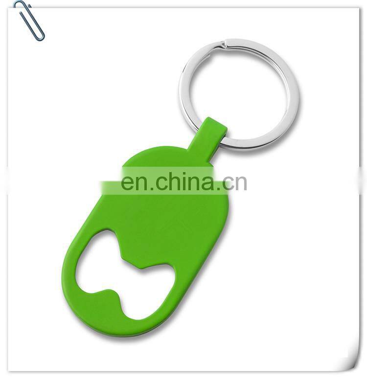 promotion bottle opener key tag keychain
