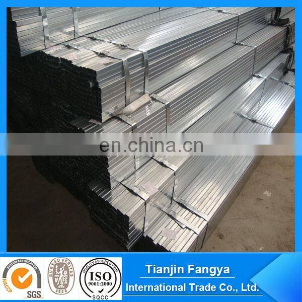 and rectangular stainless steel galvanized square pipe with cheaper price