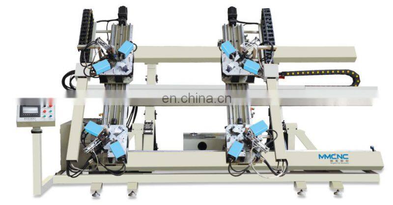 MMCNC Brand Aluminum CNC Four Head Corner Corner Crimping Machine