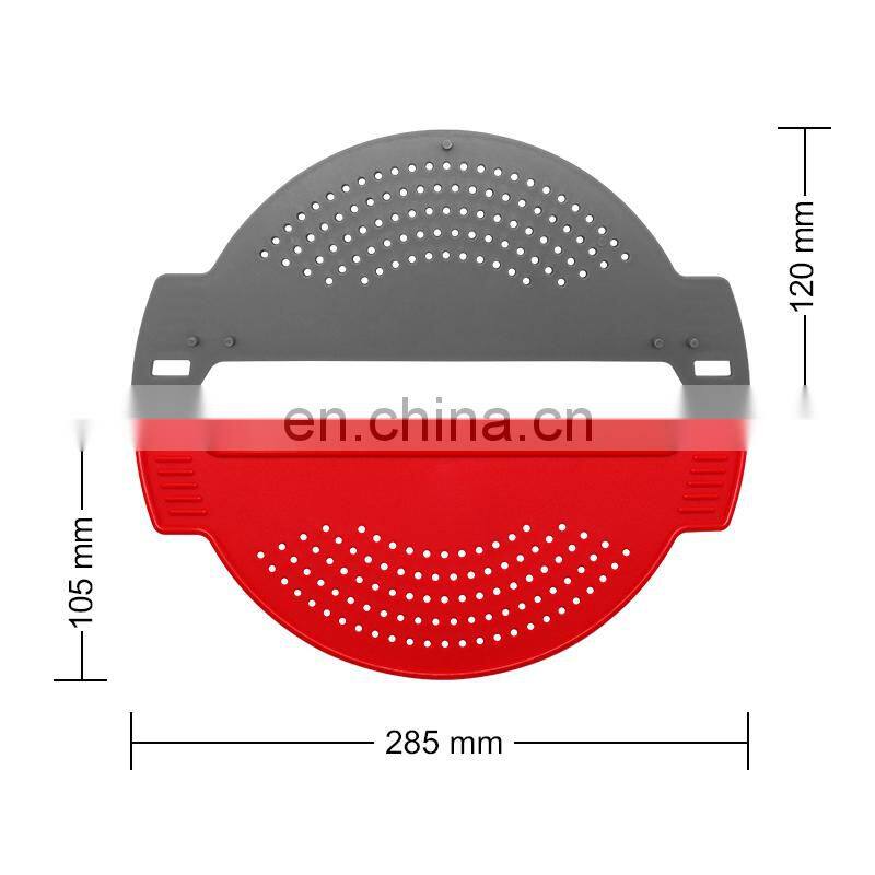 Kitchen Tool Food Sifting Washing Drainer Plastic Pot Strainer