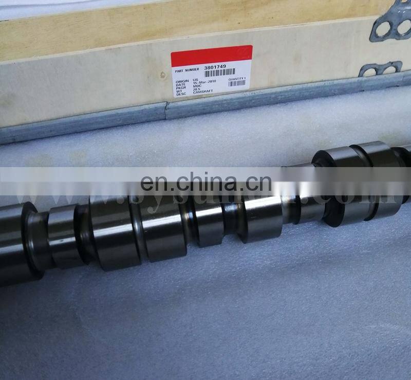 Truck Tractor Excavator diesel engine part NT855 NTA855 camshaft 3801749 3803904 3087652 3051132 3053517