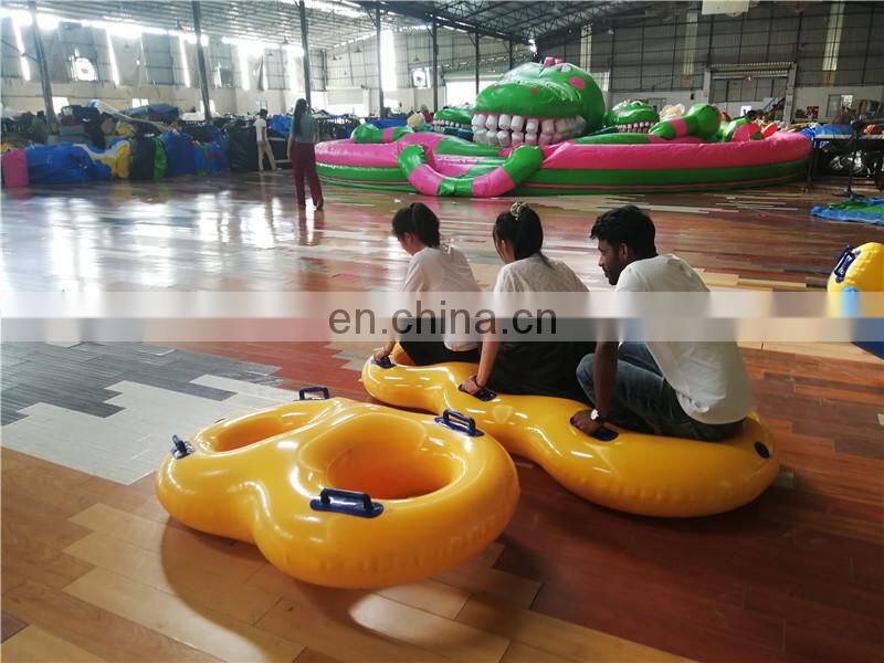 Wholesale 2 Person PVC Inflatable Swimming Ring Blow Up Rescue Ring For Summer Water Games
