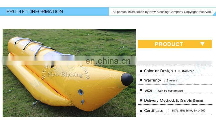 Best-selling inflatable flying fish tube towable flying banana boat