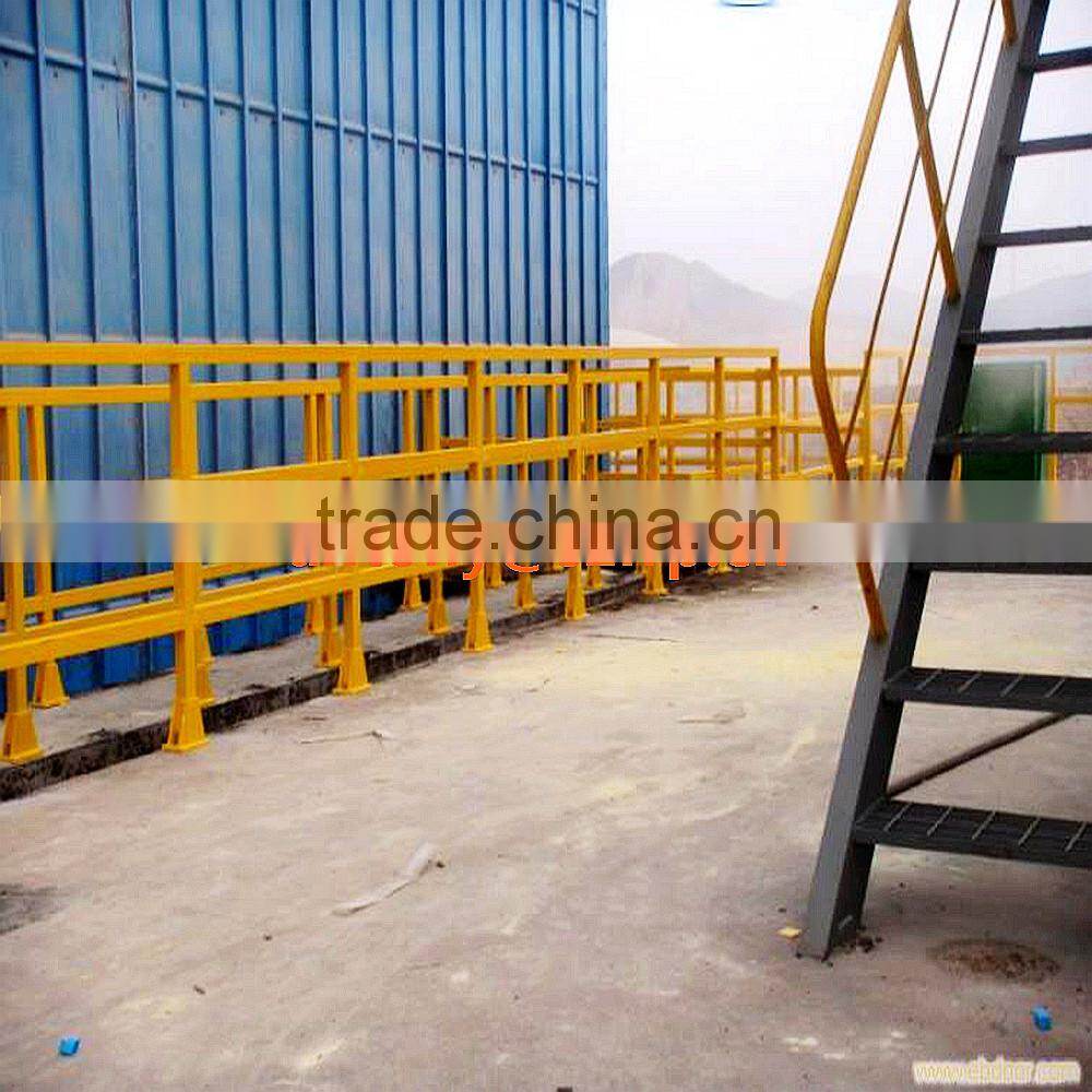Sun block Pultruded FRP fiberglass outdoor stair railings