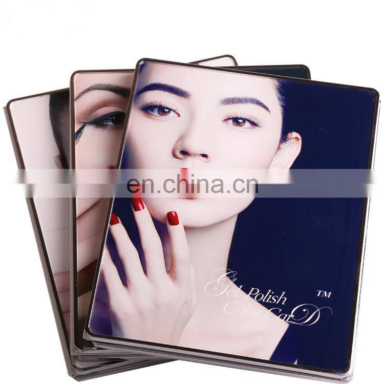 3 Styles Professional 120 Colors Acrylic Nail Gel Polish Display Card Book Color Board Chart Nail Art Salon Manicure Tools