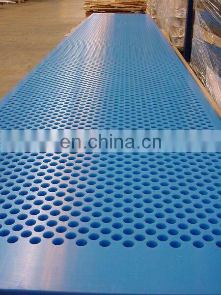 Economic perforated sheet in PP PVC and HDPE plastic sheet