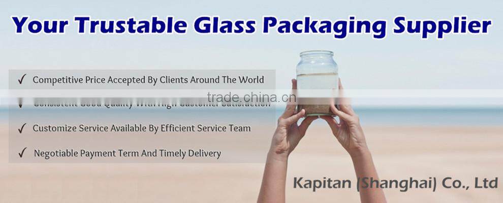 55ml Flat Glass Liquor Bottle