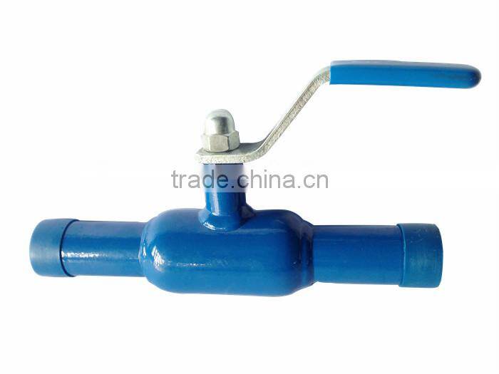 1 Inch Cast Steel Ball Valve Full Welded Ball Valve Price with Flange connection