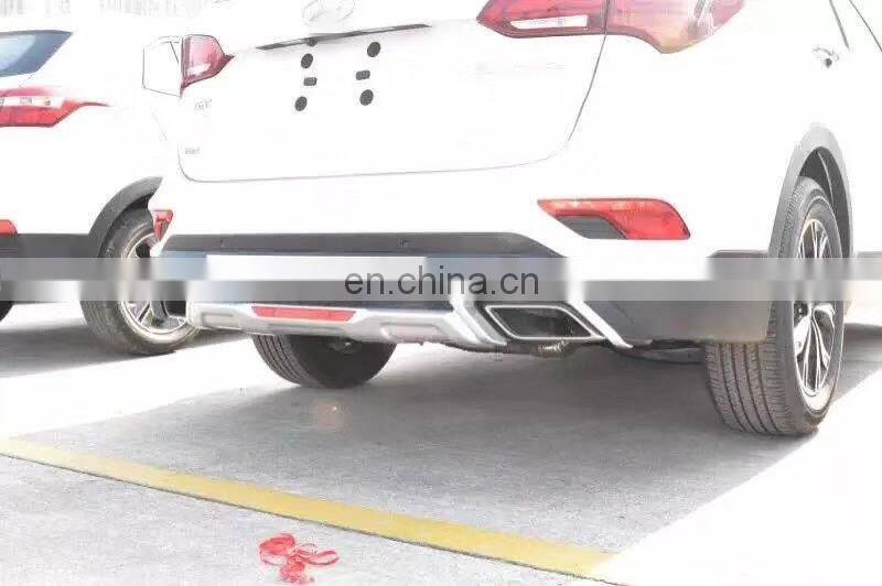 ABS front and rear bumper guard  bumper protector for Hyundai ix 45 2017-2018  car accessories