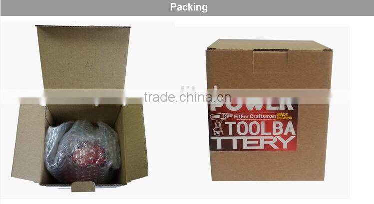 Power tool battery for CRAFTSMAN 9.6V 11054