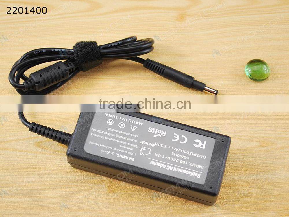High Copy Laptop AC Power adapter for Hp pavilion sleekbook 14-b000 693715-001 19.5V 3.33A 4.8*1.7mm