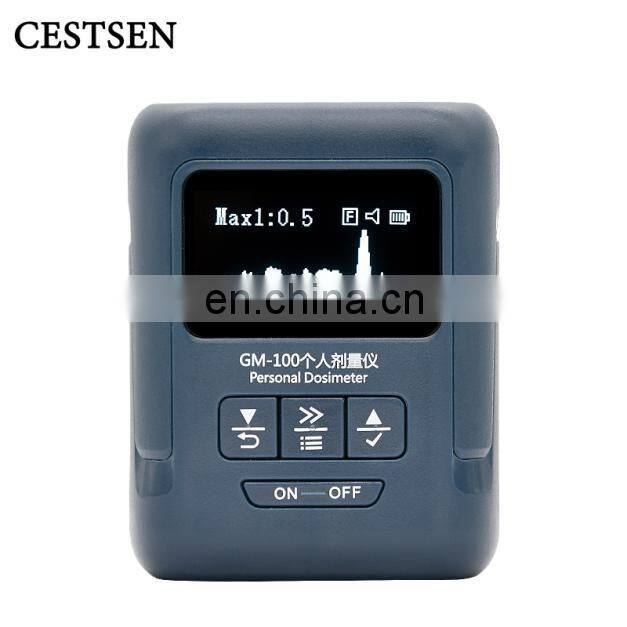 GM-100 personal radium radiation dosimeter Hard beta rays gamma rays and X-rays for personal safety protection
