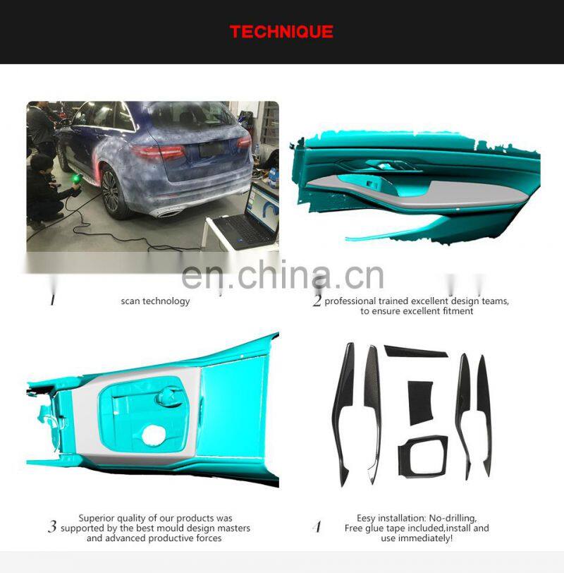 Dry Carbon Fiber G20 Interior Trims for BMW 3 Series G20 2019-2020 7pcs/set