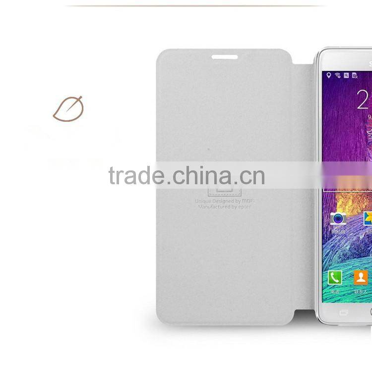 MOFi Case Cover for Samsung Galaxy Note 4 N910G, Flip Leather Cover for Galaxy Note 4 Case