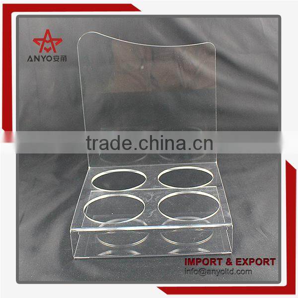 Low price hot sale high quality new design acrylic bottle display