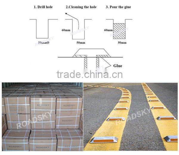 Cold-Resistant And Anti-Sunburn Glowing in the Dark Driveway Road Stud