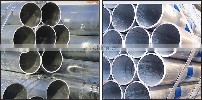 galvanized round steel pipe 3 inch galvanized iron water pipe price list