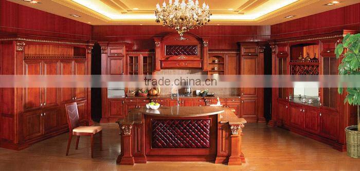 Hot Selling Classical Wooden Kitchen Cabinet with dish rack Design,kitchen basket price