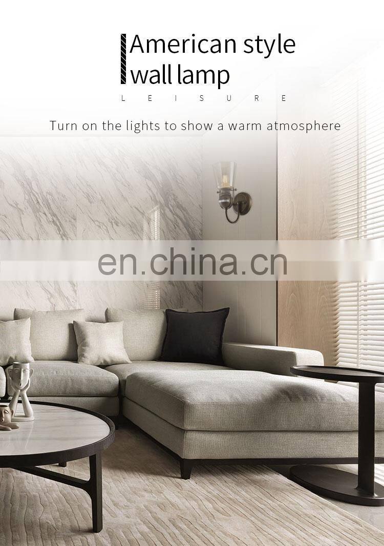 HUAYI Creative Studio Imperial Industrial Vintage Wall Light Coffee Shop Luxury Wall Lamp Sconces