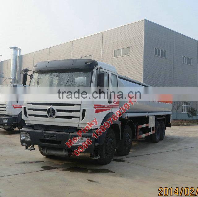 Baotou Beiben Jet Fuel Tanker Truck 30cbm Fuel Vehicle For Sales