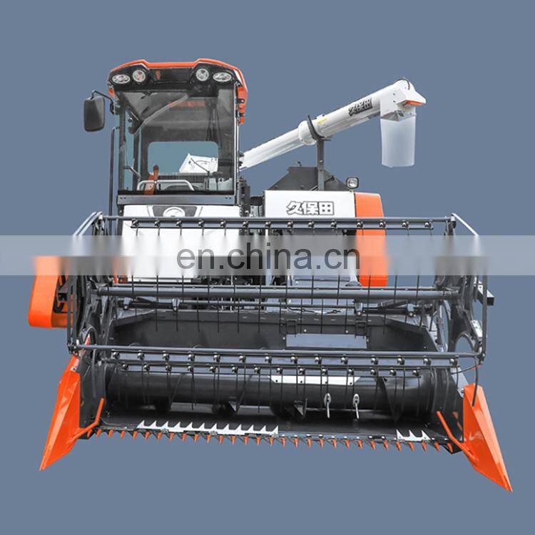 kubota agriculture machine high power EX108Q EX108 Air conditioned cab Full-feeding combine harvester