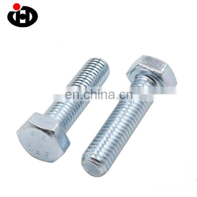 High Tensile JINGHONG Carbon Steel Hex 4.8 Bolt