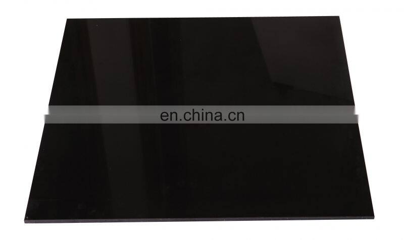 Direct factory sell super black polished porcelain slab tile black kajaria floor tiles 24"x24"