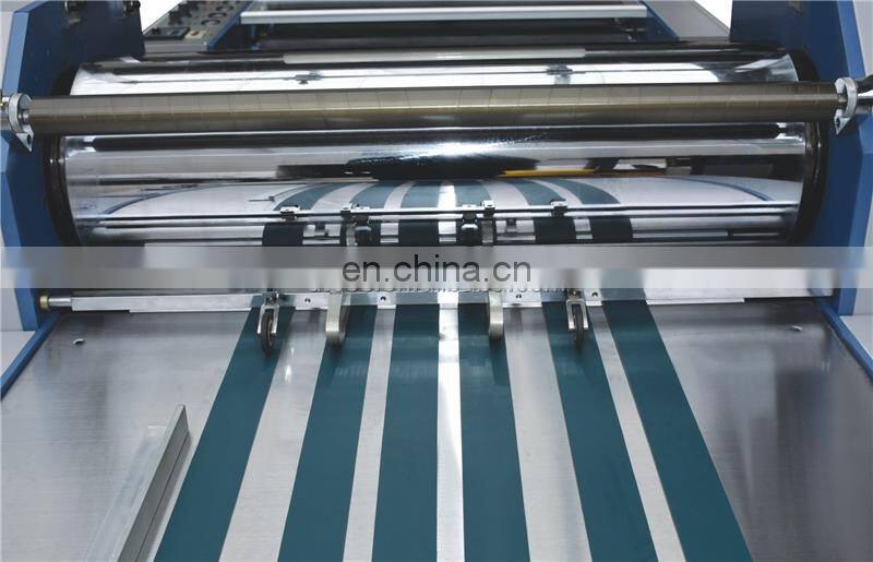 YFML540A Semi automatic roll to sheet laminadora laminating machine, paper bag tag medicine box thermal laminator