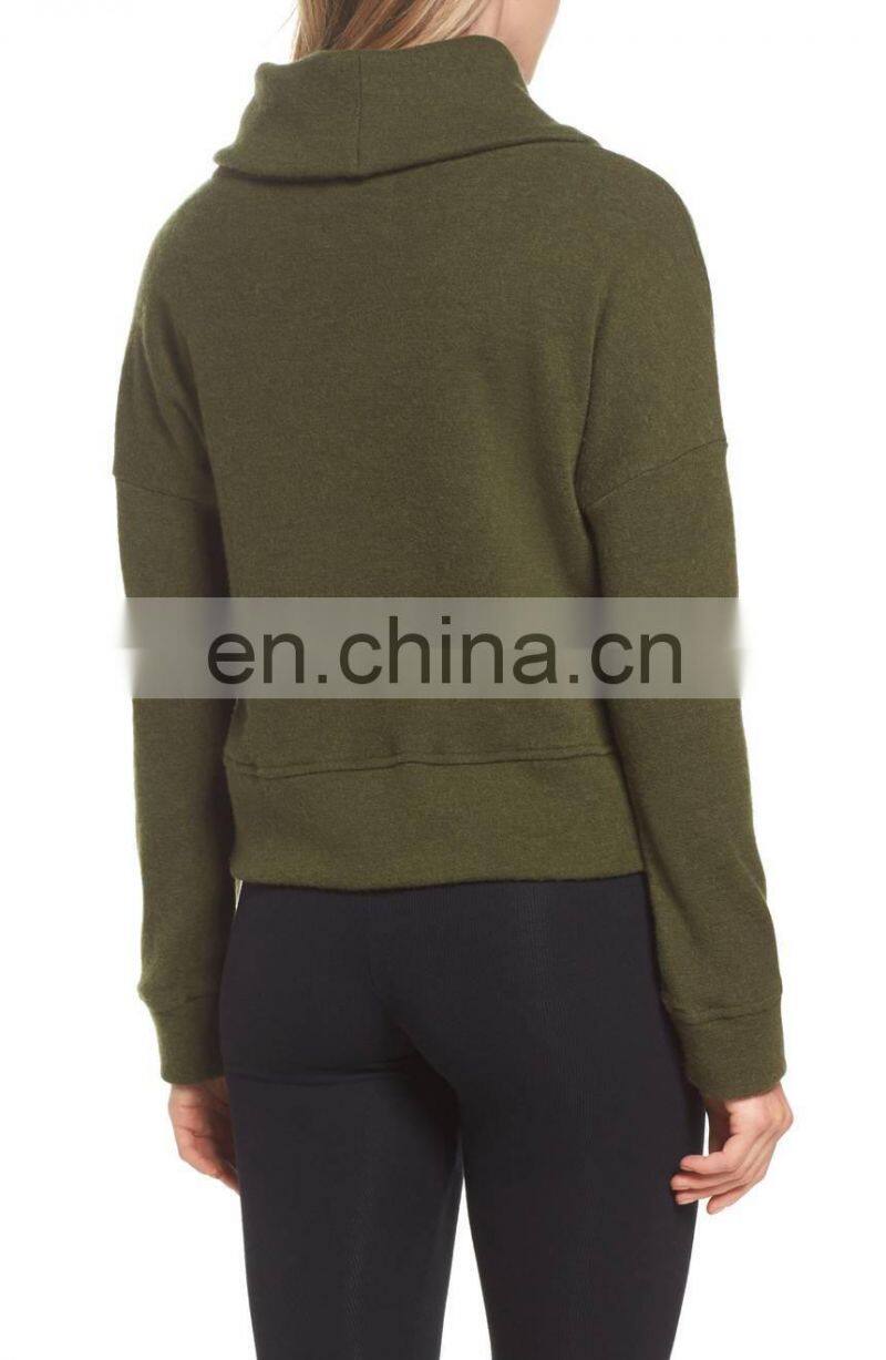 Latest Design Classic Fitted Hoodie Sweatshirts Cotton Fleece ladies hoodie custom hoodie