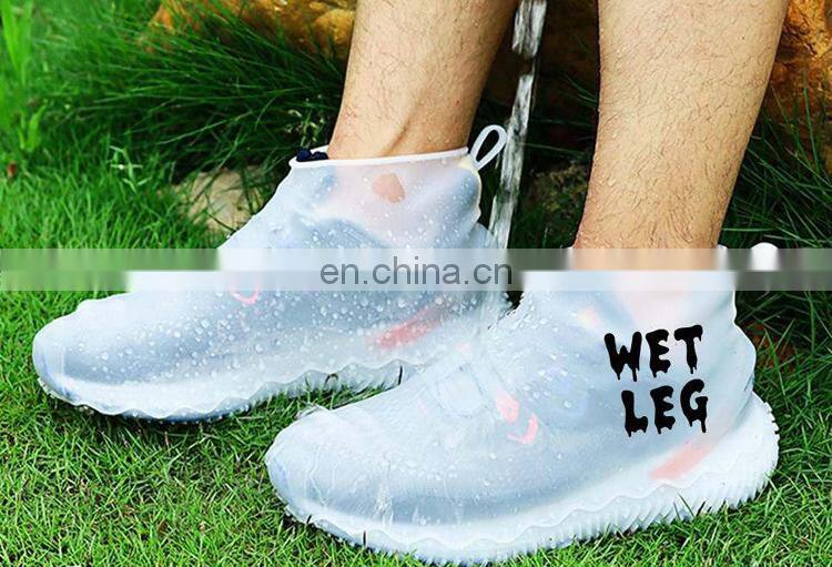 Amazon Top Sell Best Quality Unisex Reusable Shoes Protectors Waterproof Anti Slip Water Resistant Rain Silicone Shoes Covers