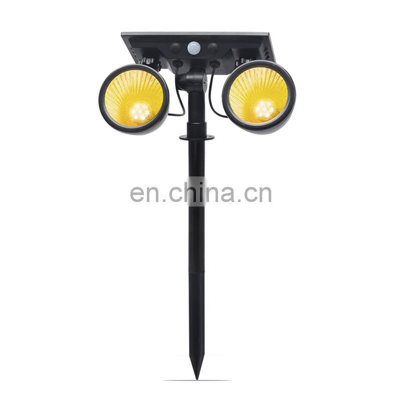 SOLAR LIGHT Solar Spotlights, 2-in-1 LED Landscape Solar Lights, 180 degree Adjustable Waterproof Outdoor Security