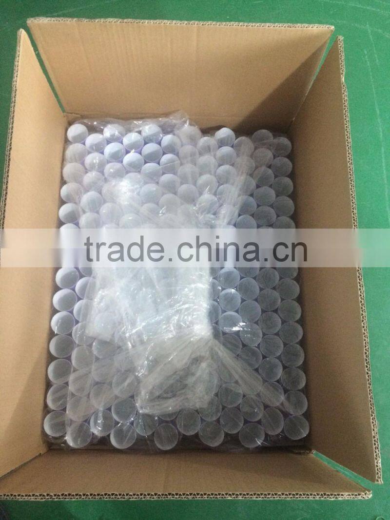 White one time use plastic soft PE tube with cotton swab,personal care cotton swab white plastic tube