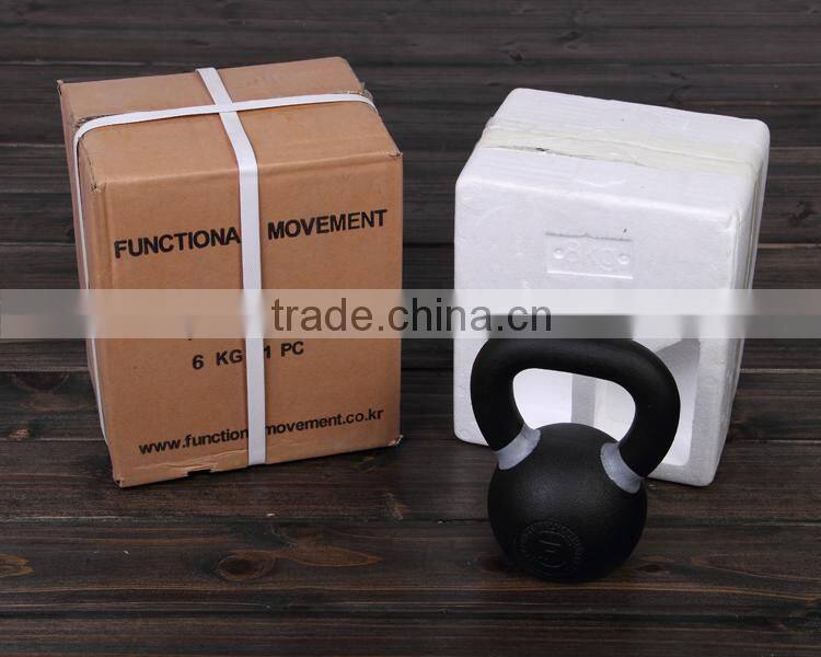 Solid cast iron competition kettlebell