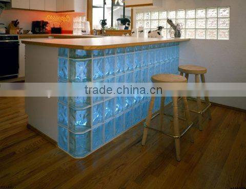 Cheaper Hollow Crystal decorative casting glass brick
