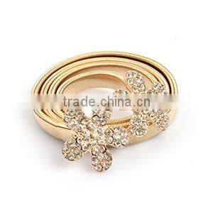 Stainless steel body jewelry fancy dubai gold waist chain belly chains