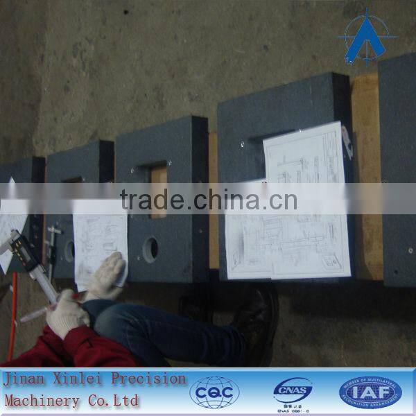 High Precision Machinery components Granite stone bases for tables