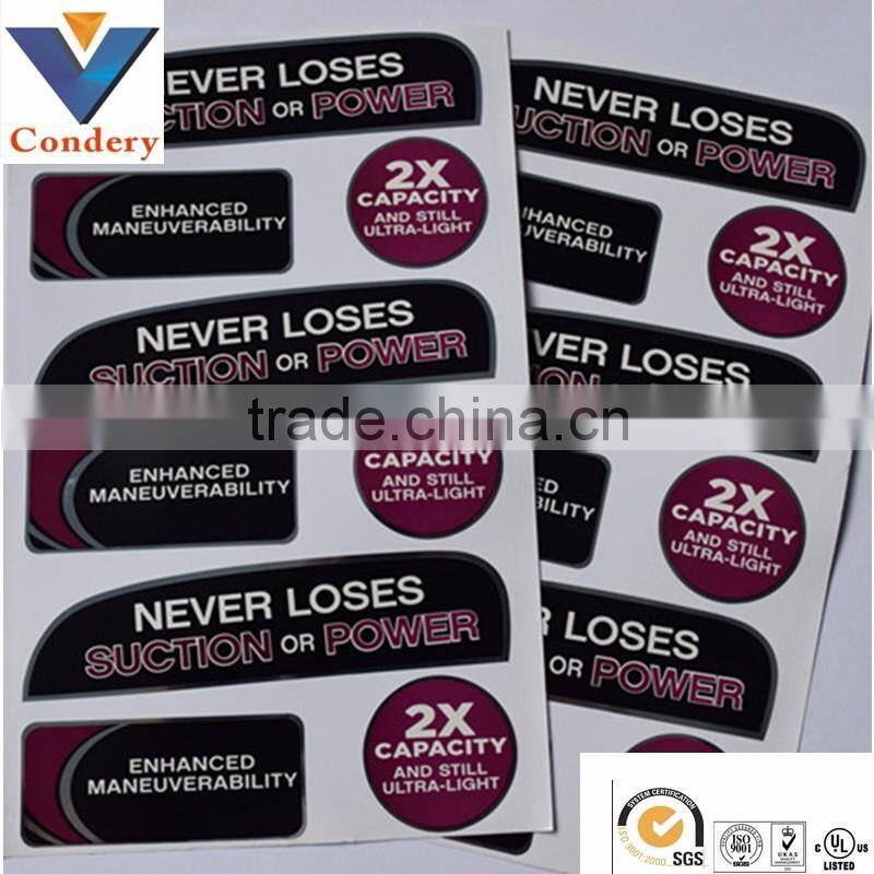 Waterproof Lable Sticker Accept OEM and ODM sticker paper
