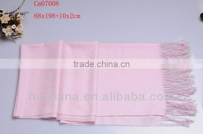 women's 100% cashmere woven scarf