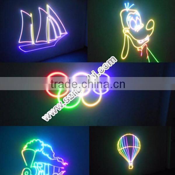 animal 3d mini holographic laser light projector