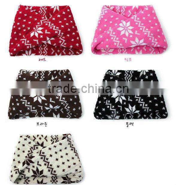 Warm Knitted Snow Baby Winter Scarf