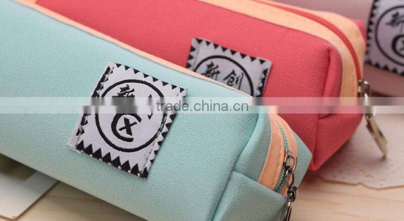 Wholesale new creative big capacity pencil storage bag beautiful cosmetic bag