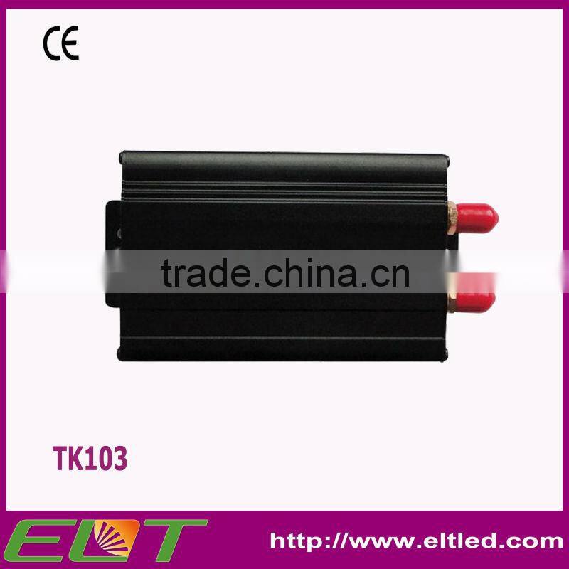 TK103A+ GPS vehicle tracker support SD card dual sim card central rock GPS vehicle tracker