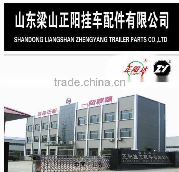 ZY Brand 14T German Type Spoke Axle For Semi Trailer