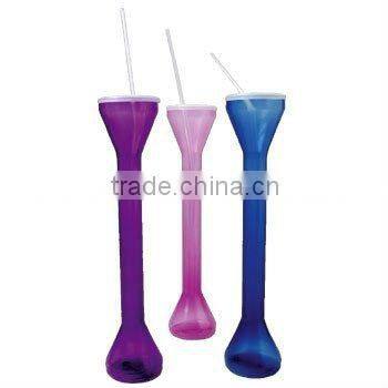 plastic yard of beer glass - 24oz